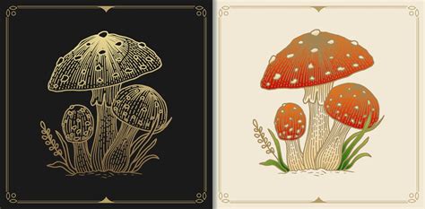 The Magical Dance: Illuminating the Dance of Life with Mushroom Tarot Cards